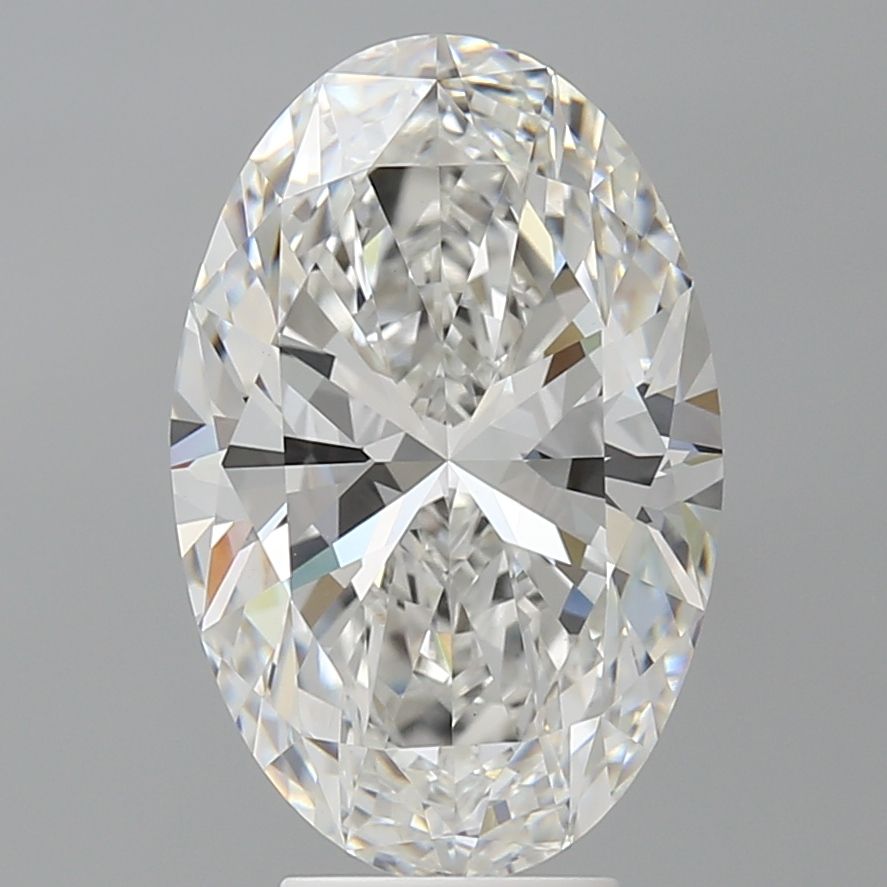 5.57 ct. oval Lab Grown Diamond front image