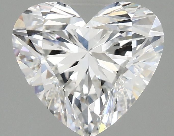 2.10 ct. heart Lab Grown Diamond front image
