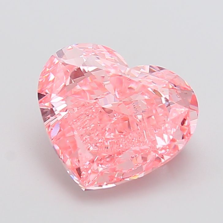 5.01 ct. heart Lab Grown Diamond front image