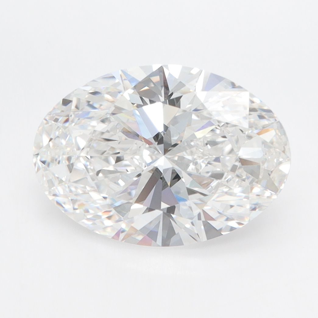 3.09 ct. oval Lab Grown Diamond front image