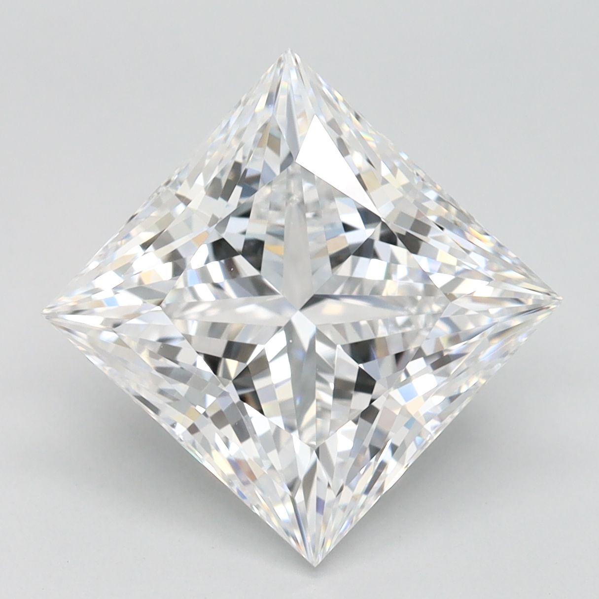 4.11 ct. princess Lab Grown Diamond front image