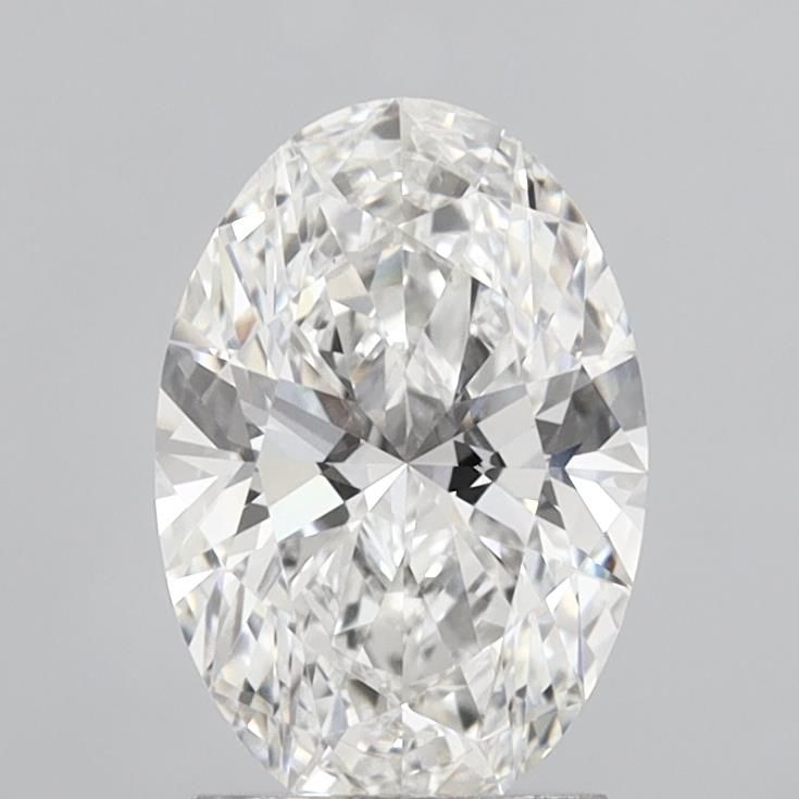 2.06 ct. oval Lab Grown Diamond front image
