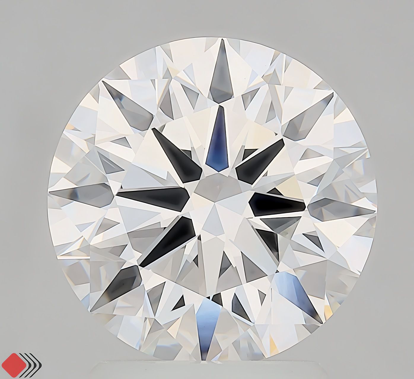 2.55 ct. round Lab Grown Diamond front image