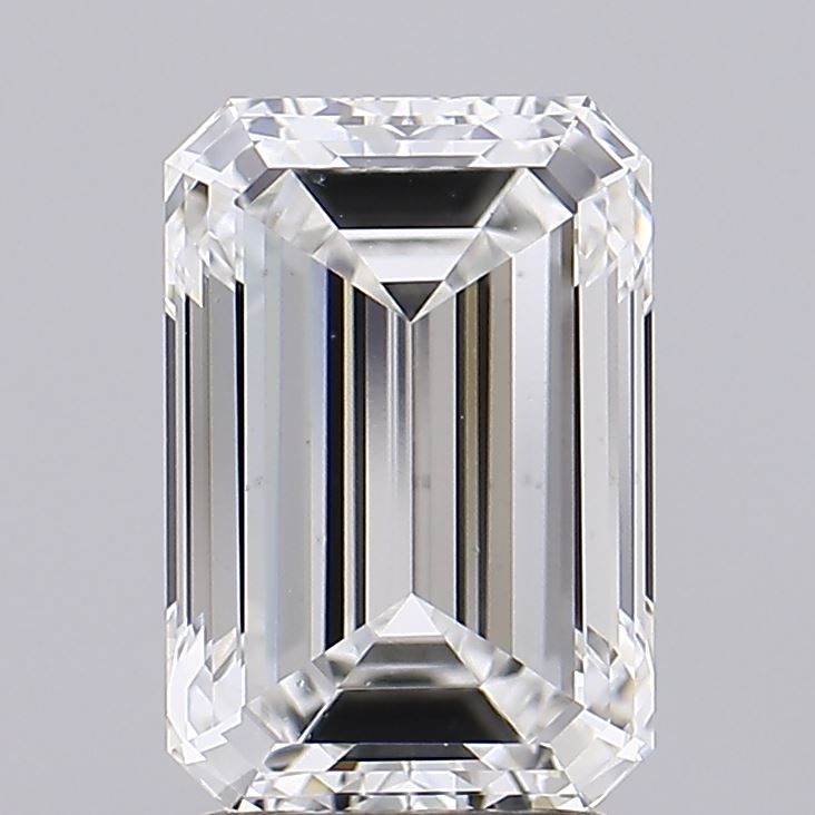 3.01 ct. emerald Lab Grown Diamond front image