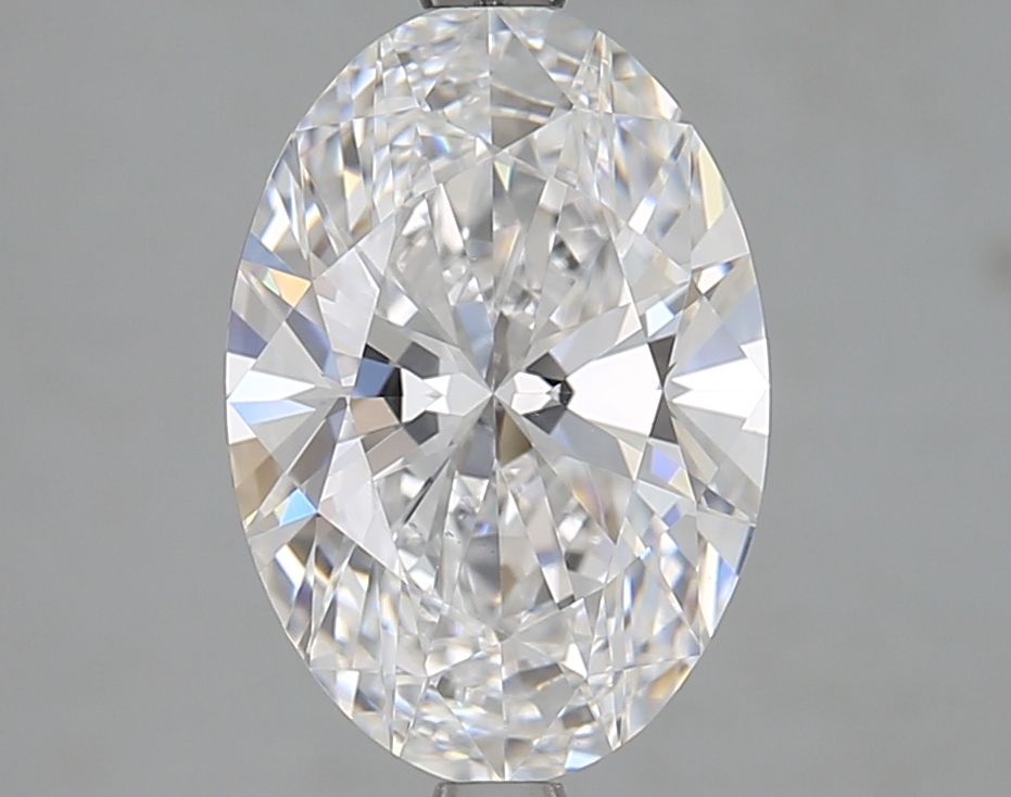 3.02 ct. oval Lab Grown Diamond front image