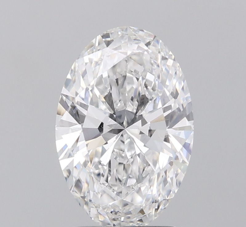 2.02 ct. oval Lab Grown Diamond front image