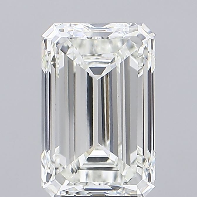 5.51 ct. emerald Lab Grown Diamond front image