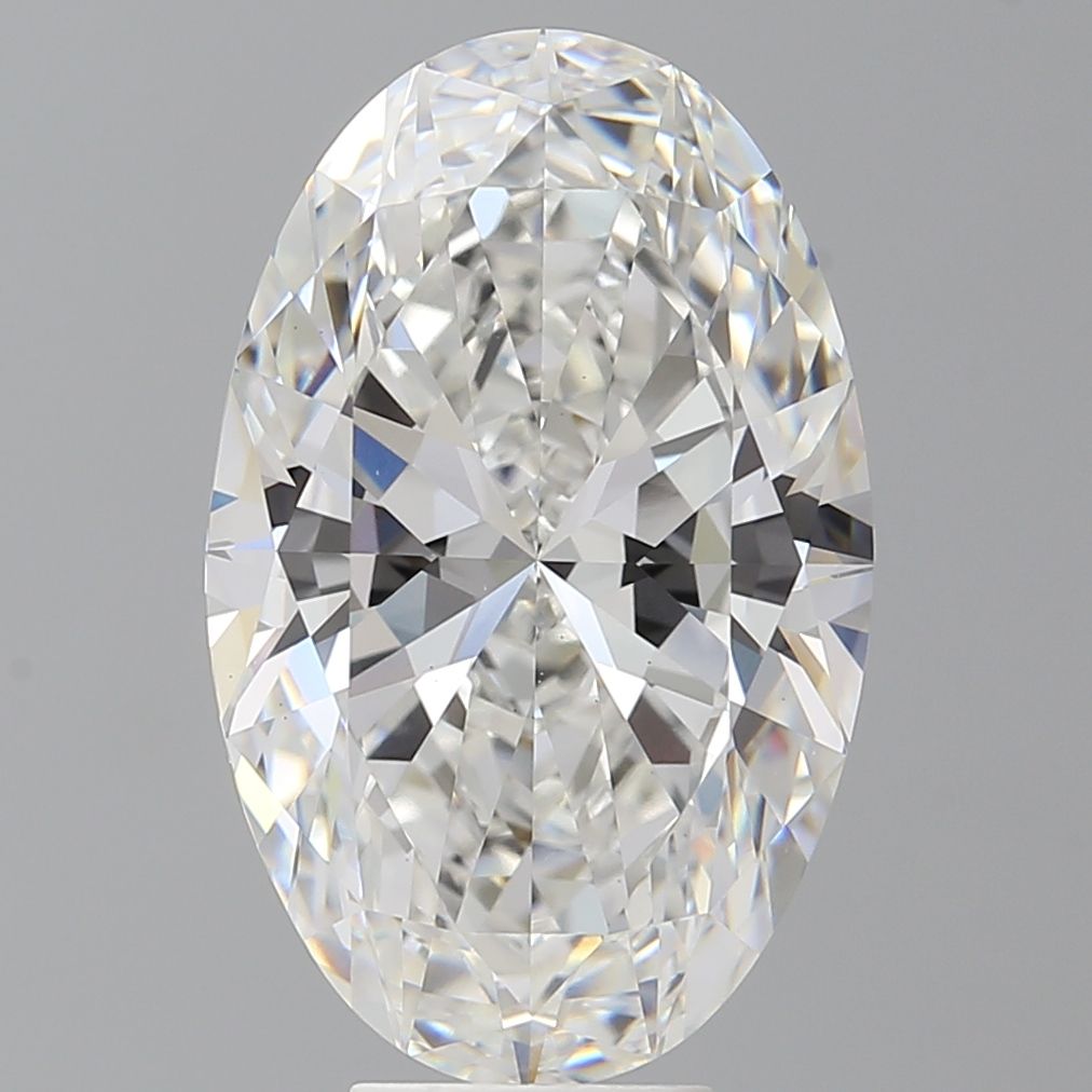 8.04 ct. oval Lab Grown Diamond front image