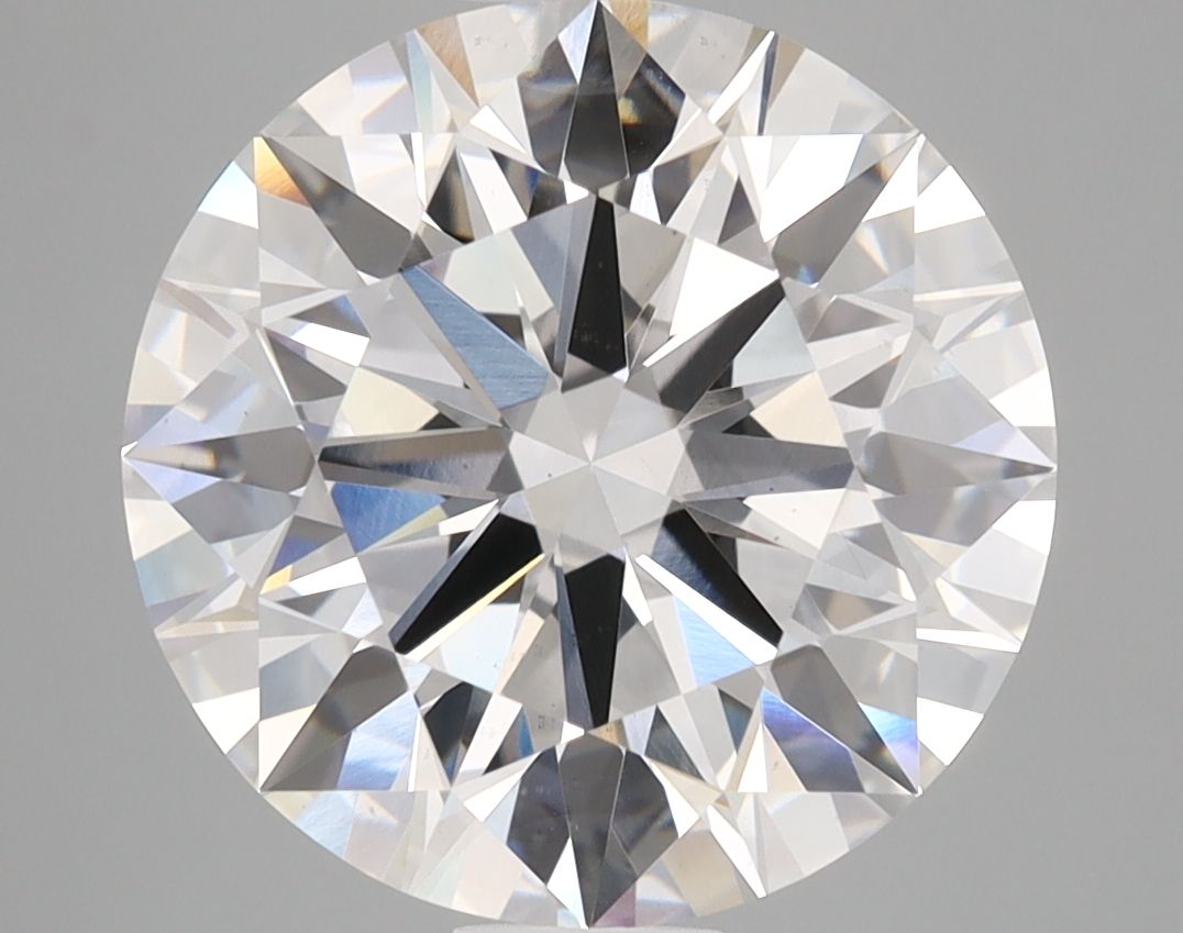 6.08 ct. round Lab Grown Diamond front image