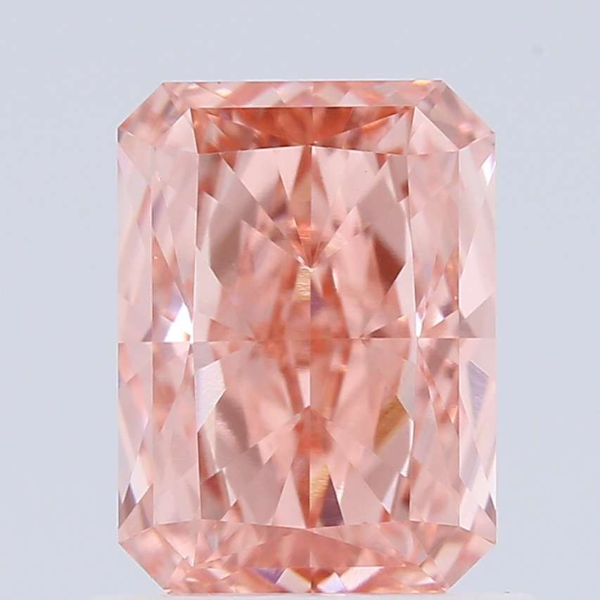 1.0 CT Fancy Vivid Pink RADIANT