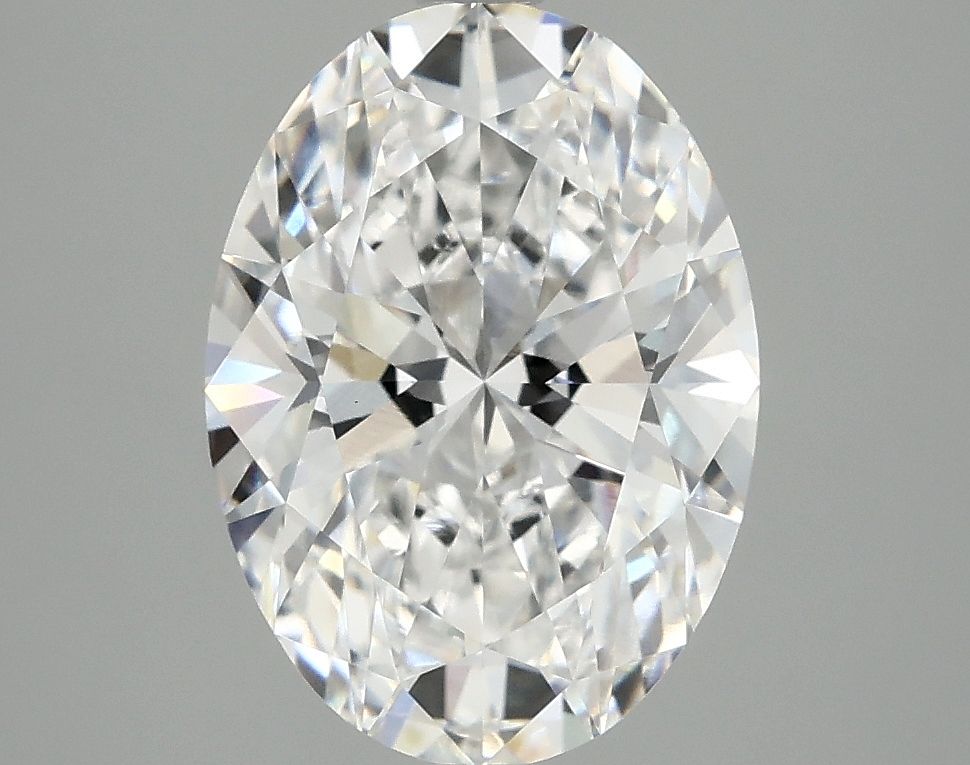 3.10 ct. oval Lab Grown Diamond front image
