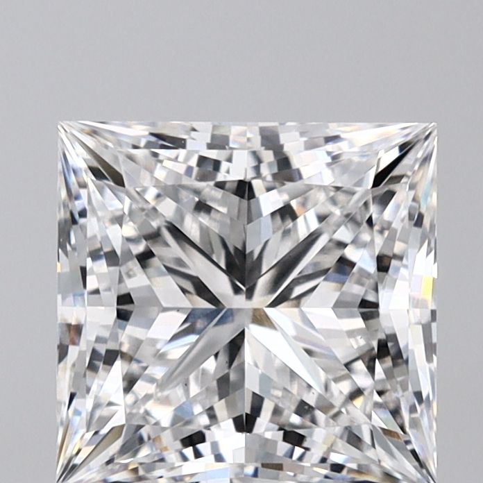 3.02 ct. princess Lab Grown Diamond front image