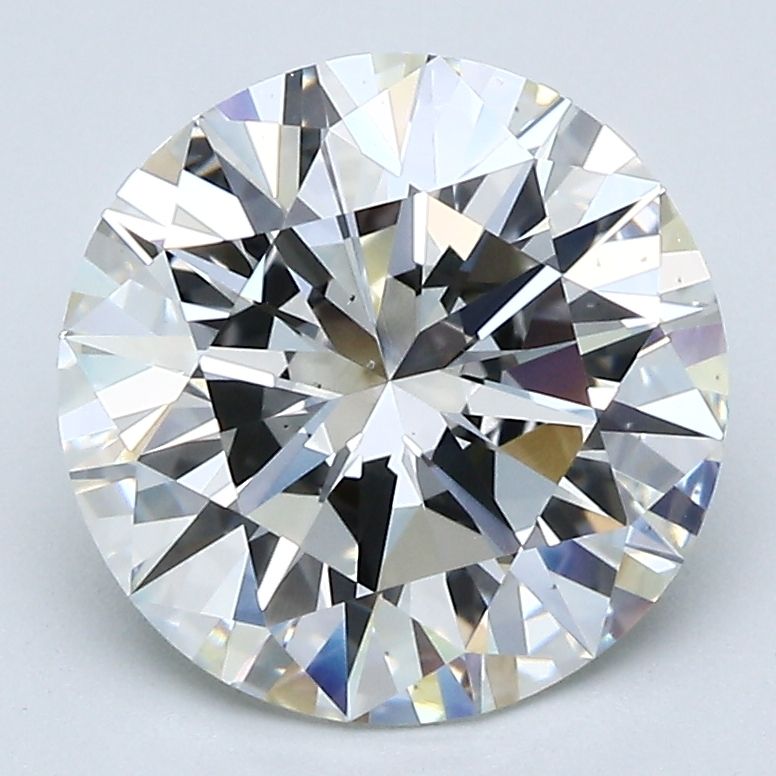 3.53 ct Round diamond