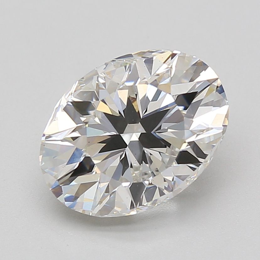 4.42 ct. oval Lab Grown Diamond front image