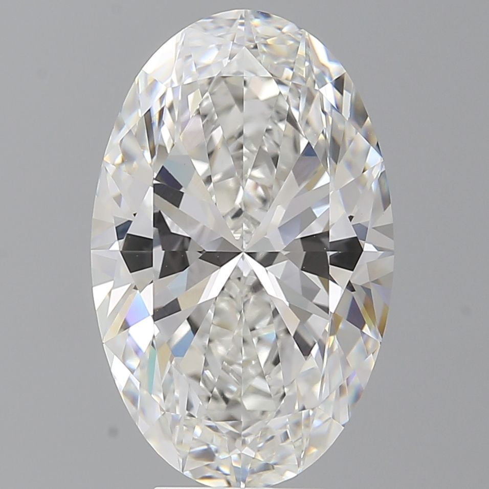 7.09 ct. oval Lab Grown Diamond front image