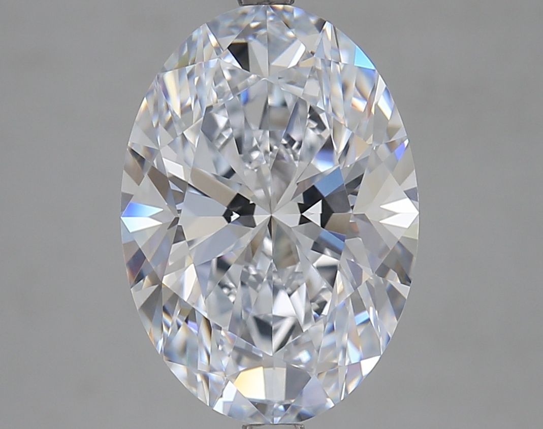 5.02 ct. oval Lab Grown Diamond front image