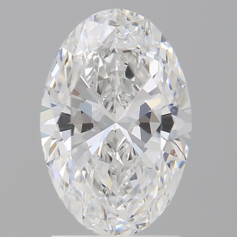 2.05 ct. oval Lab Grown Diamond front image