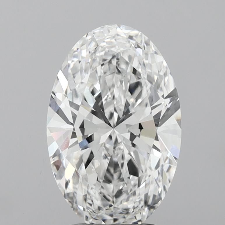 3.01 ct. oval Lab Grown Diamond front image