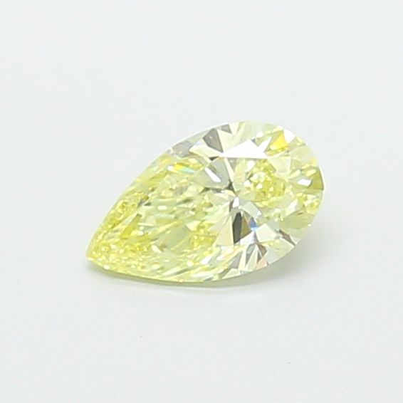 0.69 CT Fancy Yellow PEAR