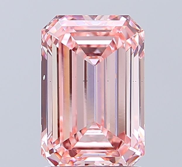 2.09 CT Fancy Intense Pink EMERALD