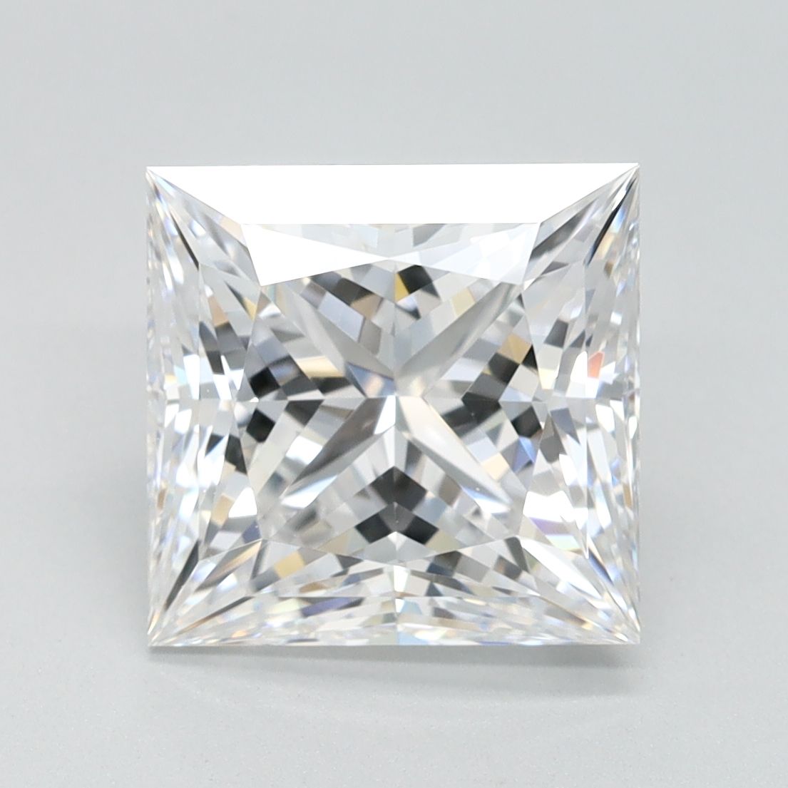 3.02 ct. princess Lab Grown Diamond front image