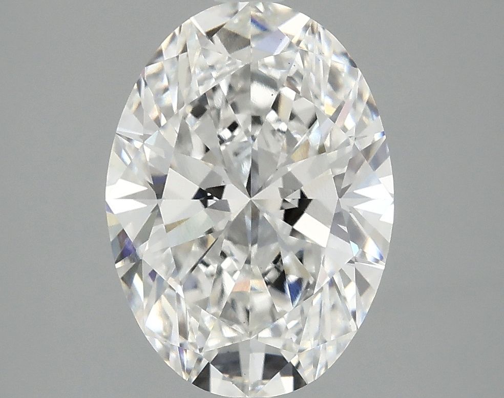 3.08 ct. oval Lab Grown Diamond front image