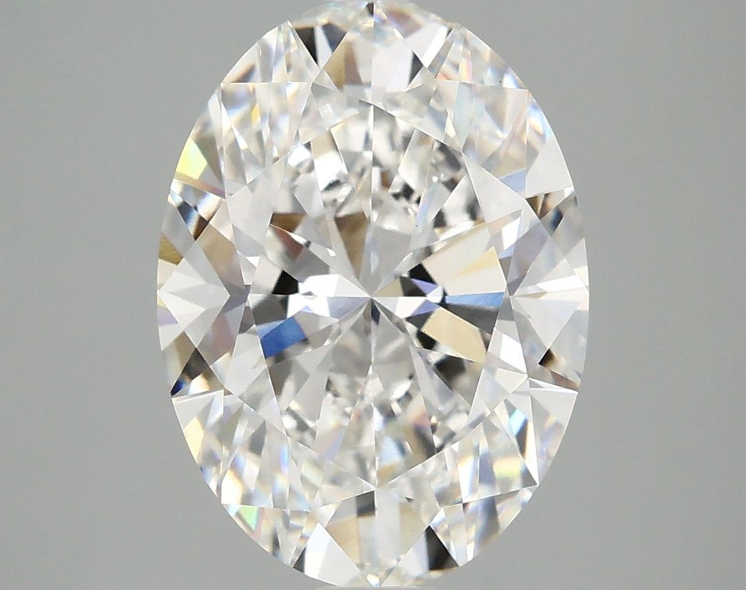 4.10 ct. oval Lab Grown Diamond front image