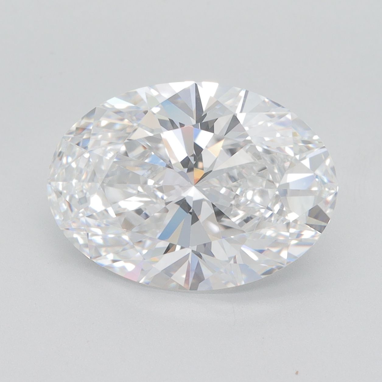 4.07 ct. oval Lab Grown Diamond front image