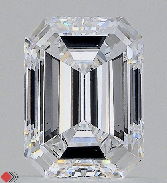 0.95 ct. emerald Lab Grown Diamond front image