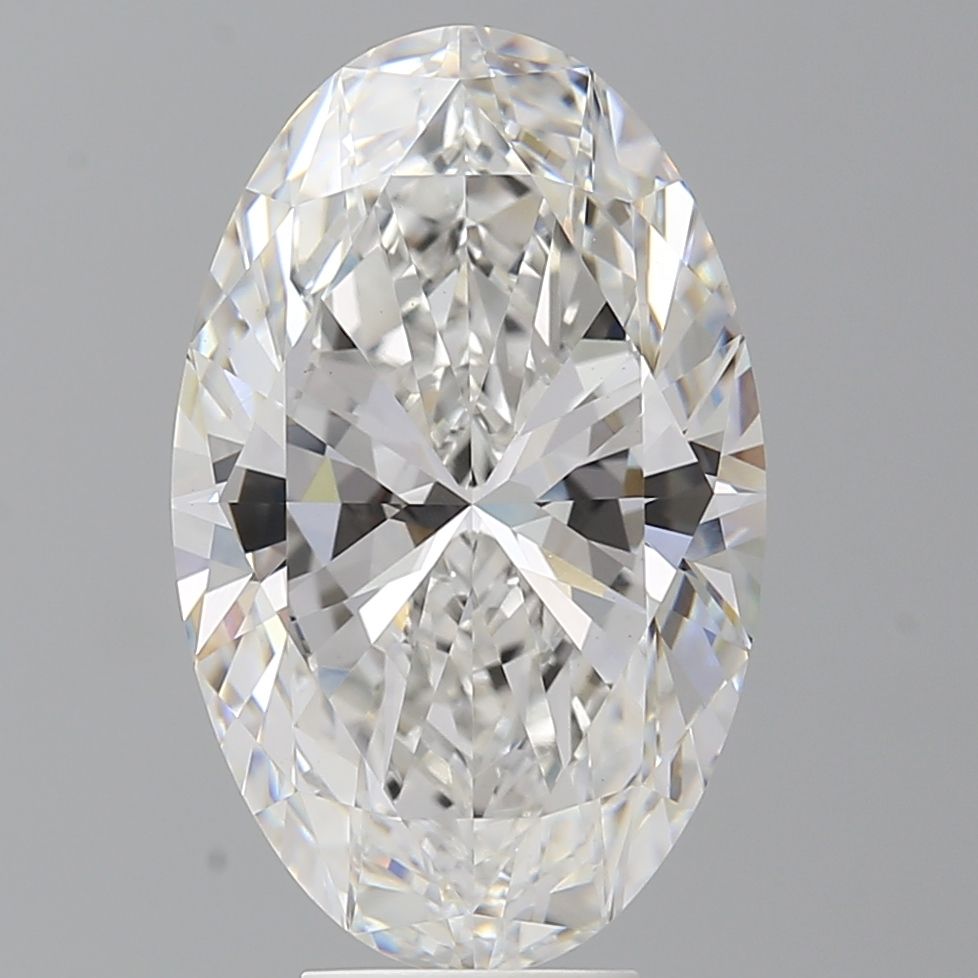 7.02 ct. oval Lab Grown Diamond front image