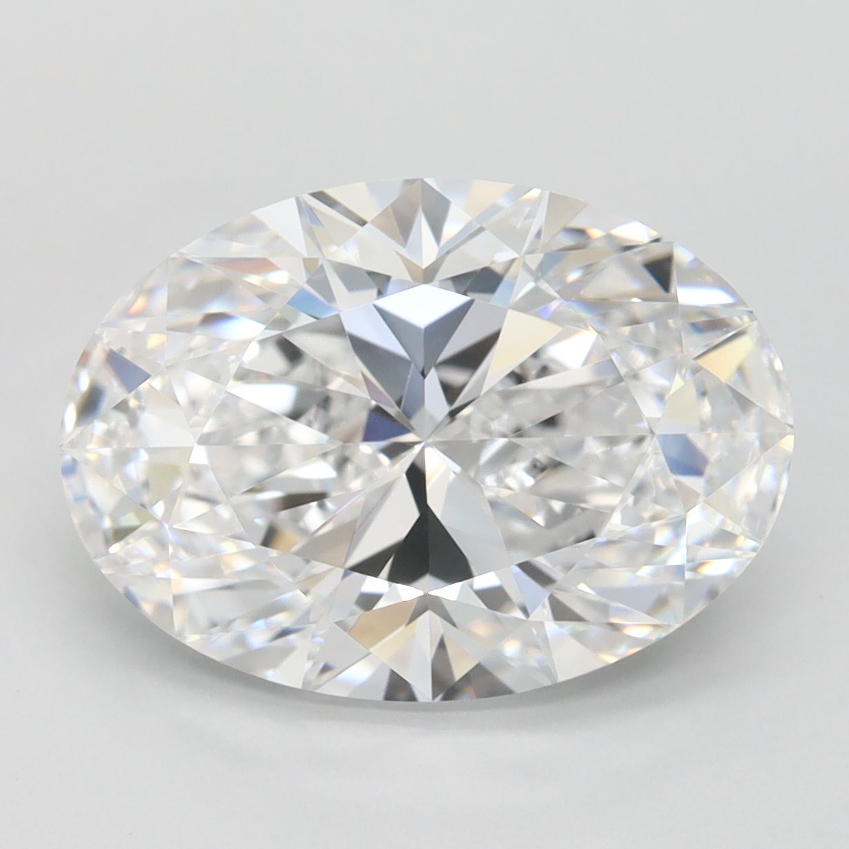 4.08 ct. oval Lab Grown Diamond front image