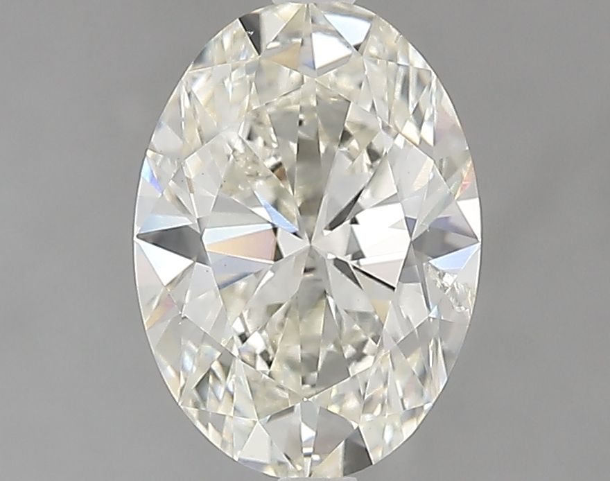 2.08 ct. oval Lab Grown Diamond front image