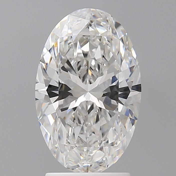 2.55 ct. oval Lab Grown Diamond front image