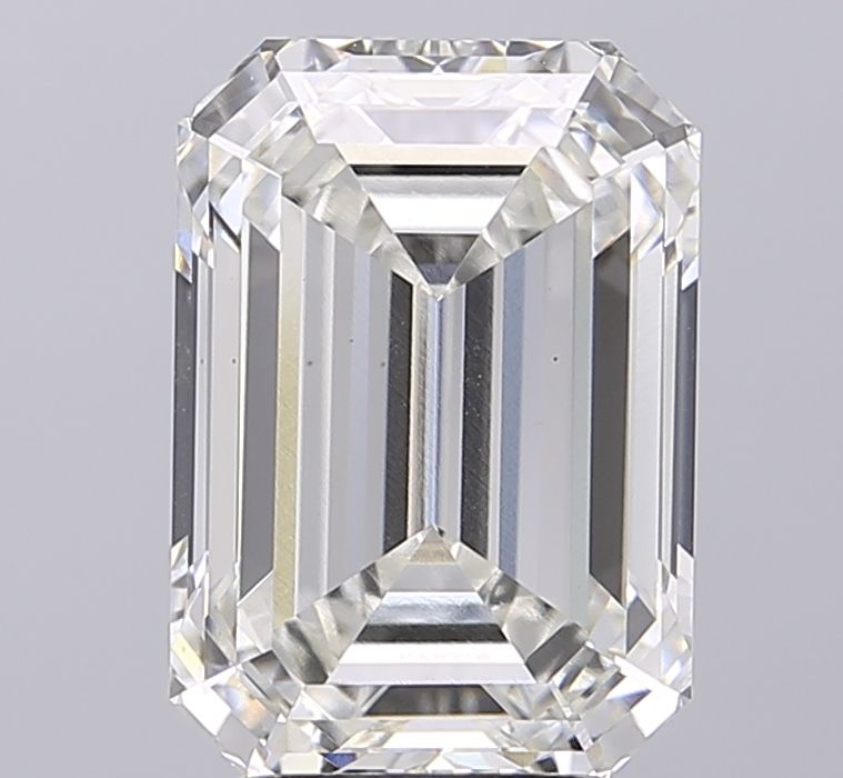 5.04 ct. emerald Lab Grown Diamond front image