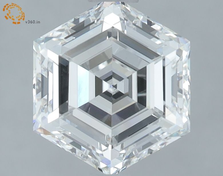 2.02 ct lab-grown Hexagonal Diamond