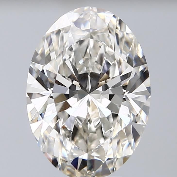 4.07 ct. oval Lab Grown Diamond front image