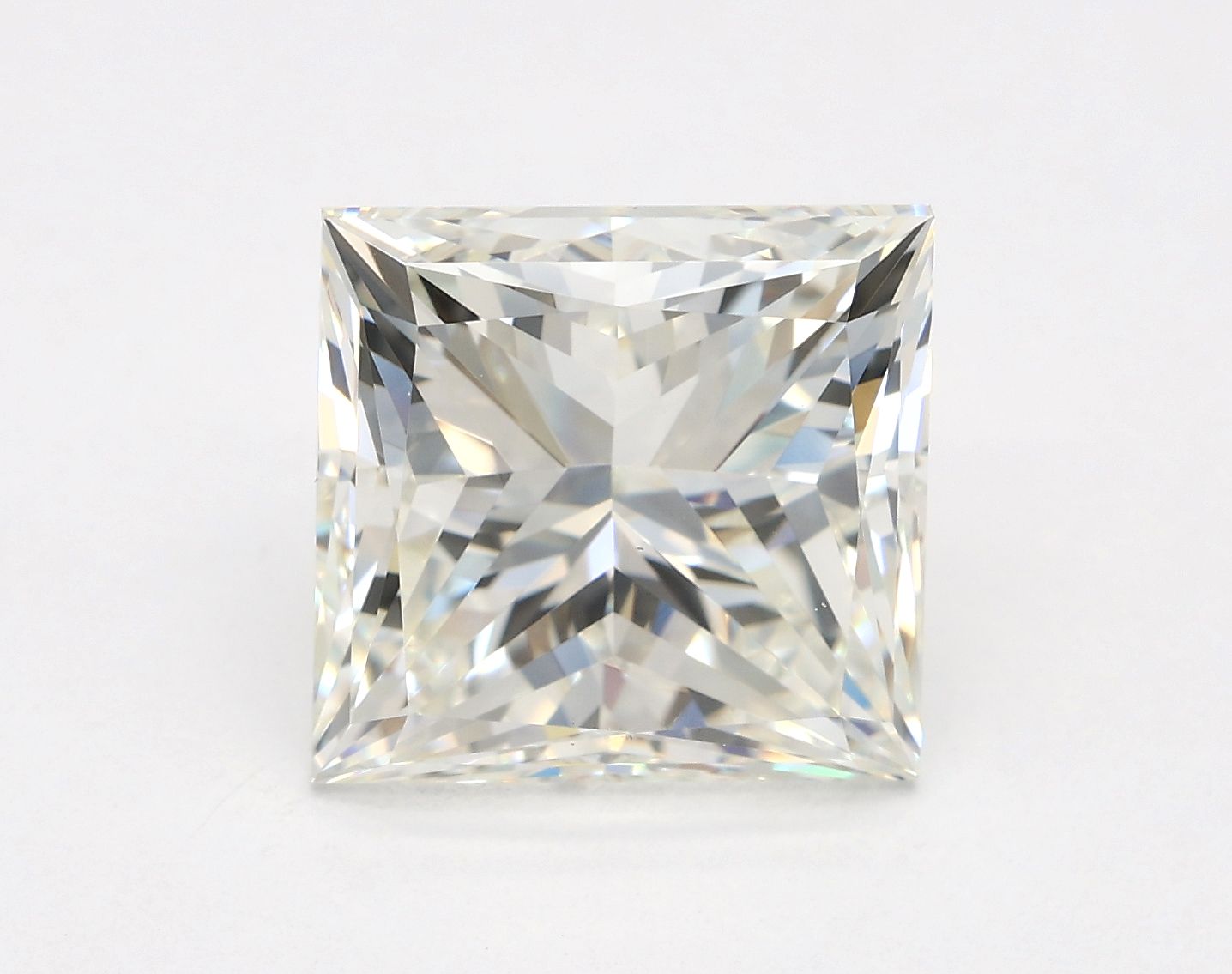 5.02 ct. princess Lab Grown Diamond front image