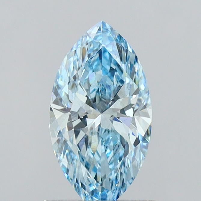 1.0 CT Fancy Vivid Blue MARQUISE