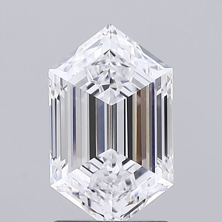 1.43 ct lab-grown Hexagonal Diamond