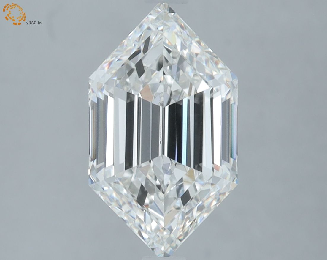 2.59 ct lab-grown Hexagonal Diamond