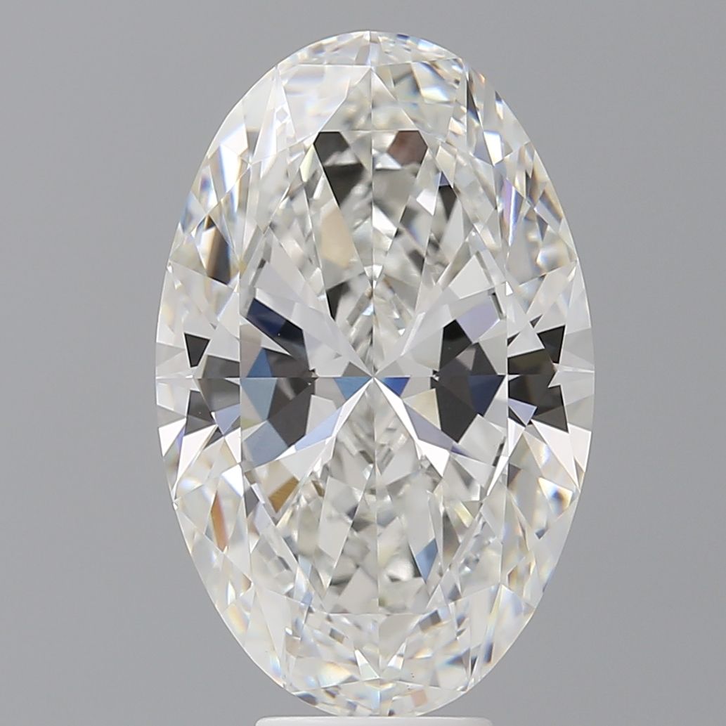 8.07 ct. oval Lab Grown Diamond front image