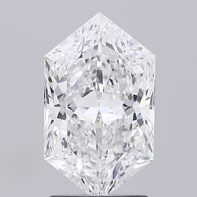 2.16 ct lab-grown Hexagonal Diamond