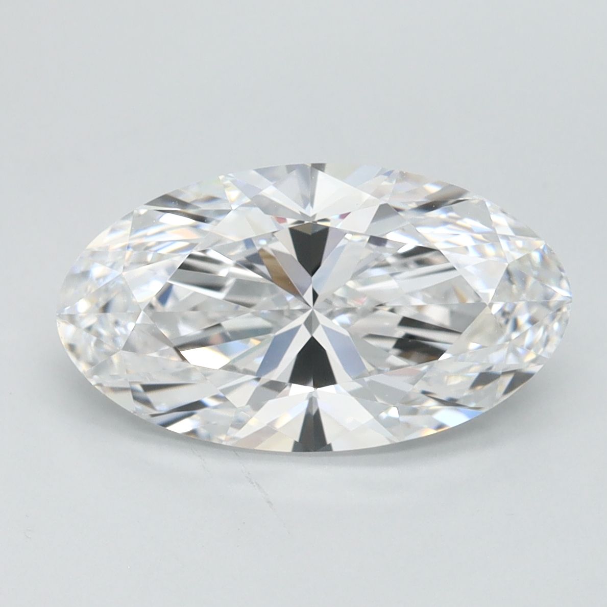 2.10 ct. oval Lab Grown Diamond front image