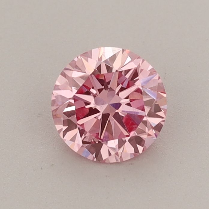 0.59 CT Fancy Vivid Pink ROUND