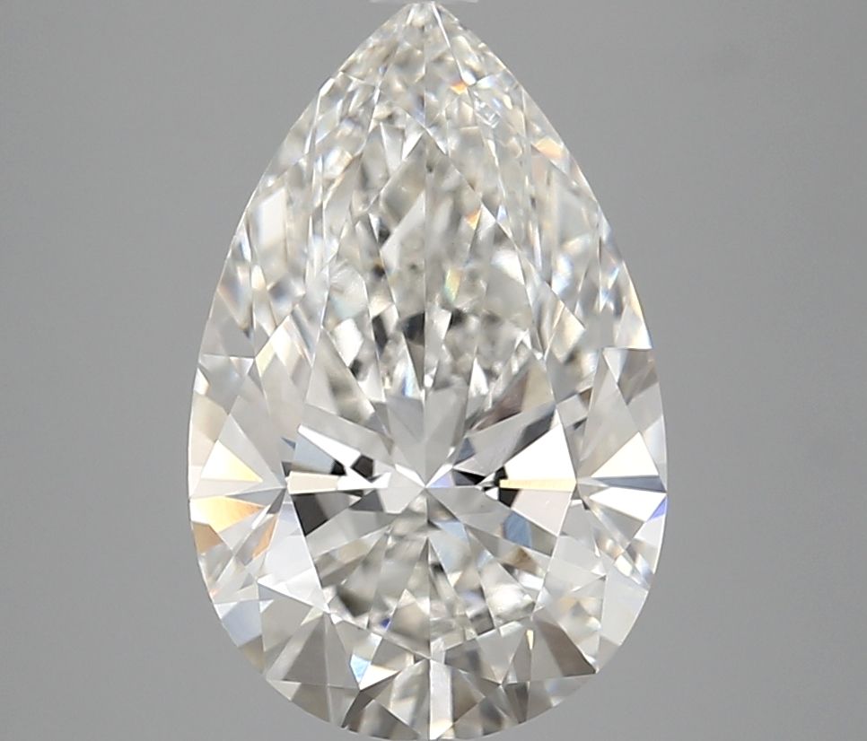 4.06 ct. pear Lab Grown Diamond front image