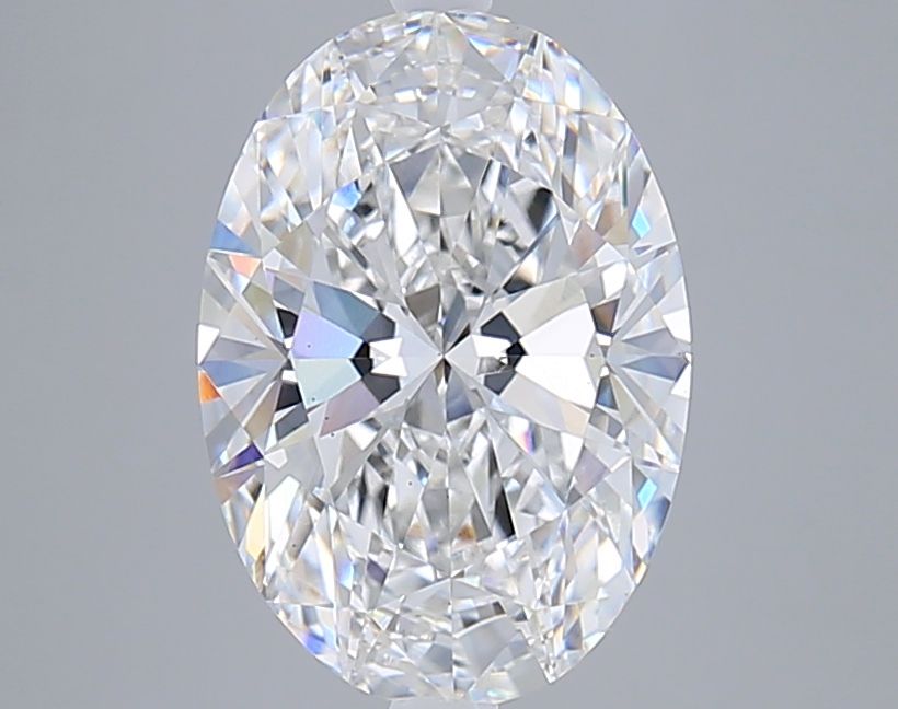 5.03 ct. oval Lab Grown Diamond front image