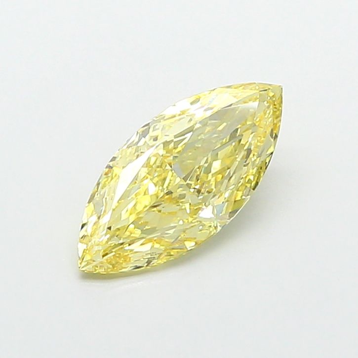 1.58 CT Fancy Intense Yellow MARQUISE