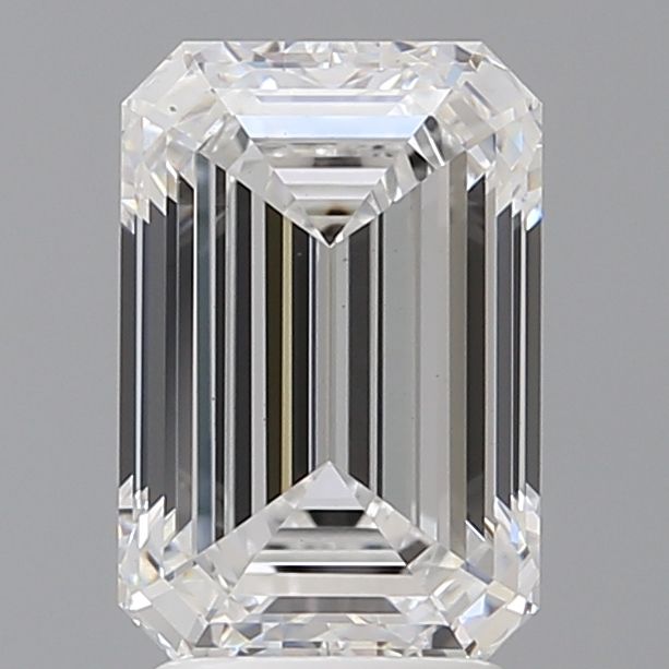 3.04 ct. emerald Lab Grown Diamond front image