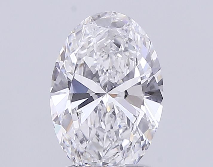 1.71 ct. oval Lab Grown Diamond front image
