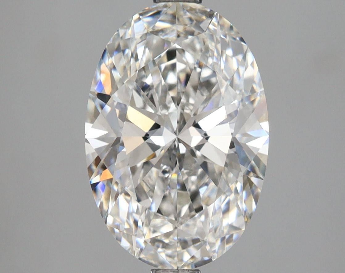 5.09 ct. oval Lab Grown Diamond front image